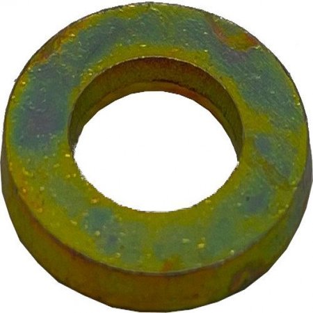 SUBURBAN BOLT AND SUPPLY Flat Washer, Fits Bolt Size M10 , Steel Zinc Yellow Finish A4580100USSWZYD